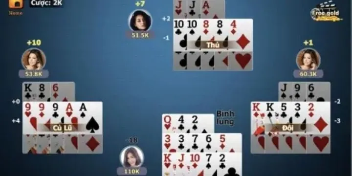 Mẹo chơi đánh bài đối thủ trong Mậu Binh