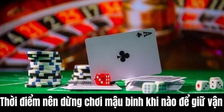 Nhận biết thời điểm phù hợp để bản thân rời cuộc giữ vận may tốt